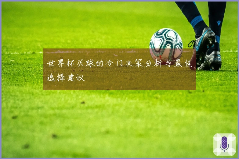 世界杯买球的冷门决策分析与最佳选择建议